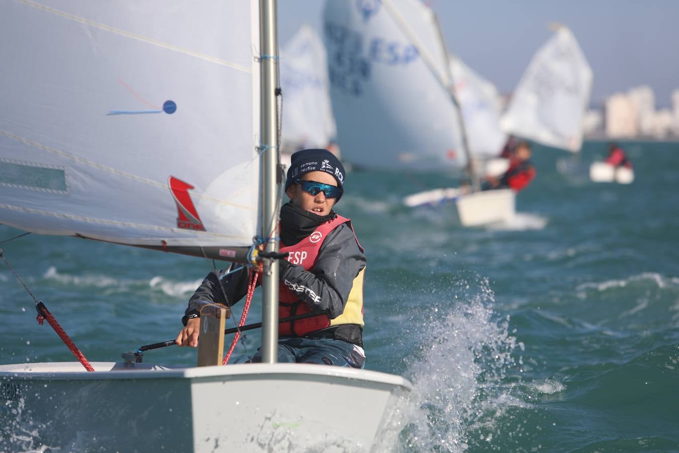 La Excellence Cup de Optimist se despide con honores de la Bahía de Cádiz