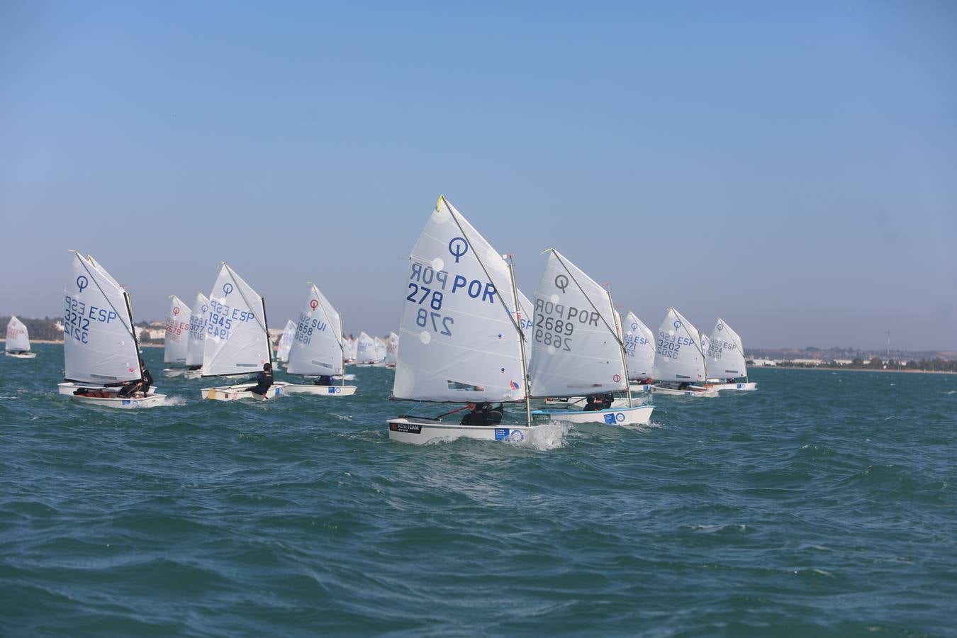 La Excellence Cup de Optimist se despide con honores de la Bahía de Cádiz