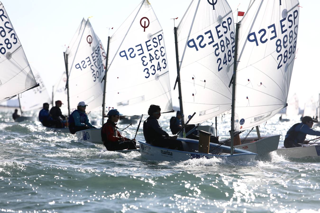 La Excellence Cup de Optimist se despide con honores de la Bahía de Cádiz