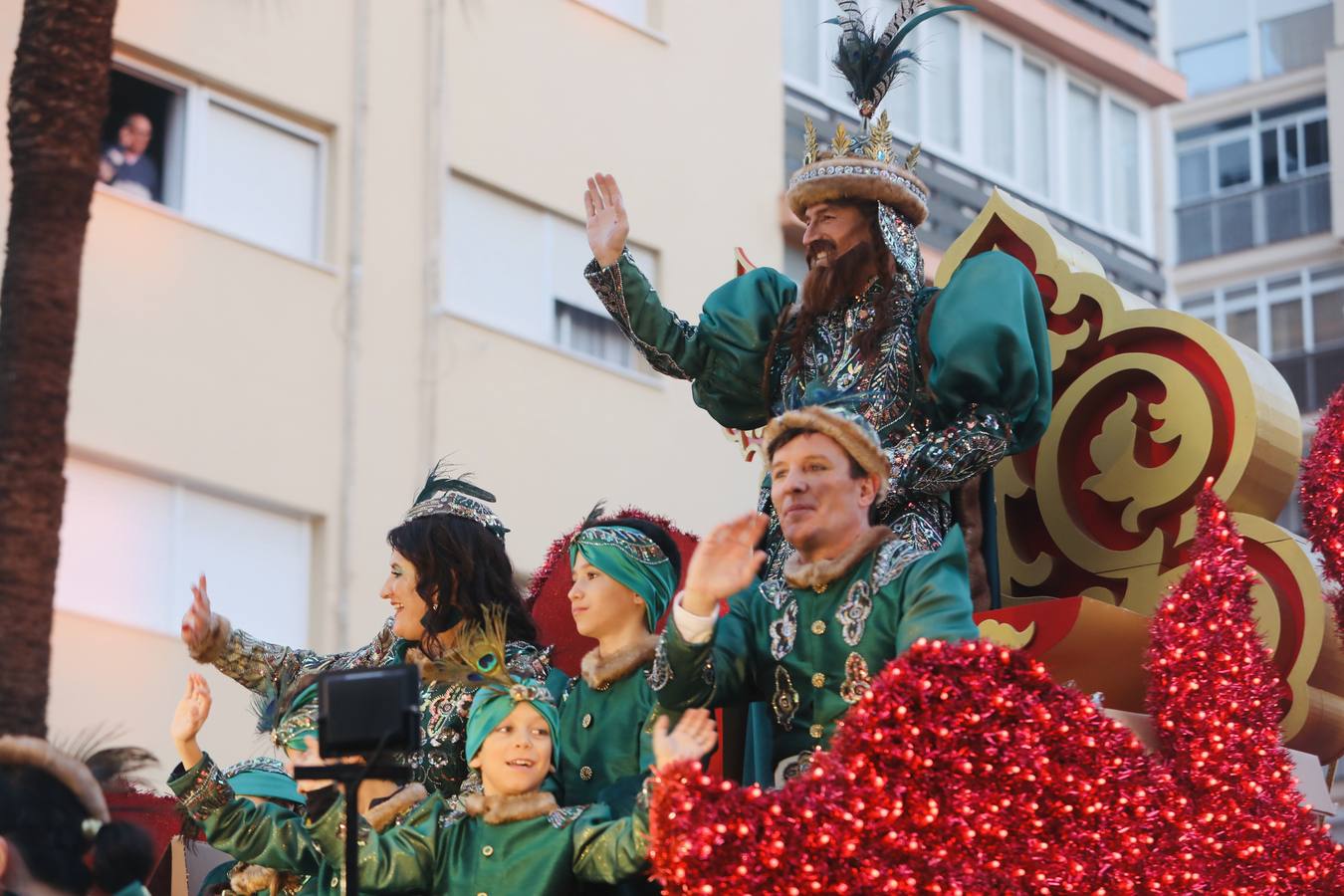 La Cabalgata de los Reyes Magos en Cádiz