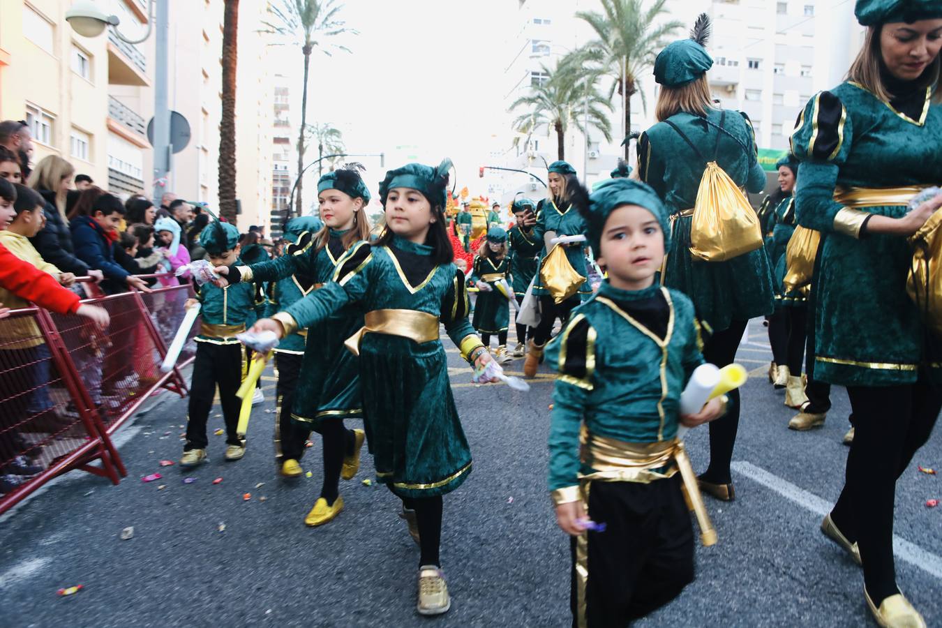 La Cabalgata de los Reyes Magos en Cádiz