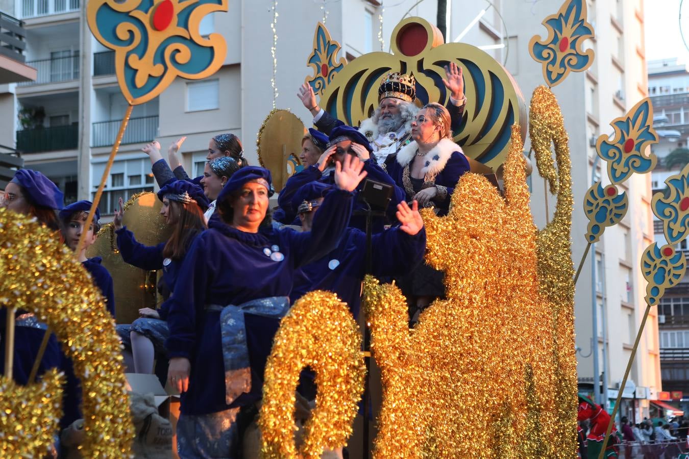 La Cabalgata de los Reyes Magos en Cádiz