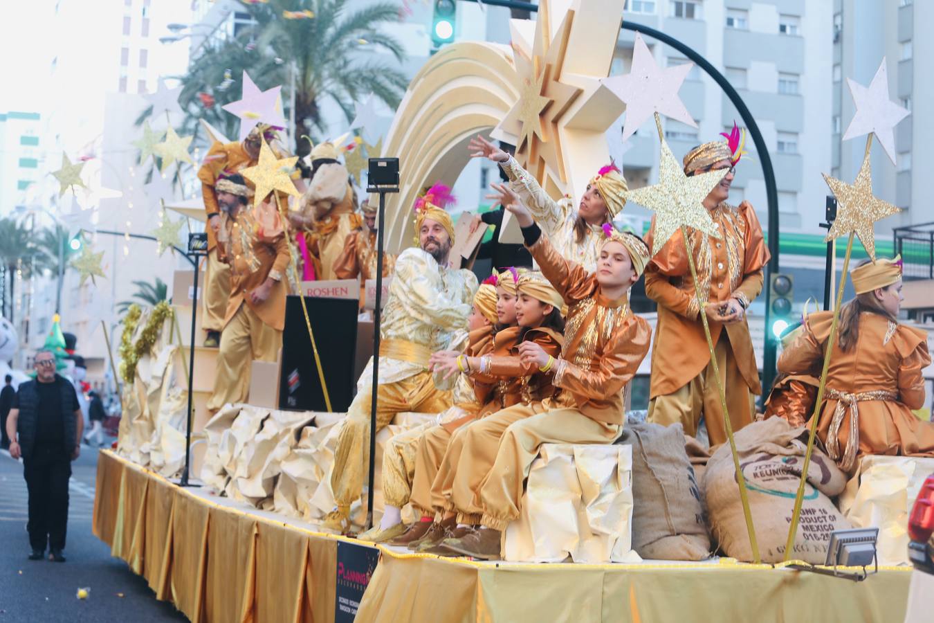 La Cabalgata de los Reyes Magos en Cádiz