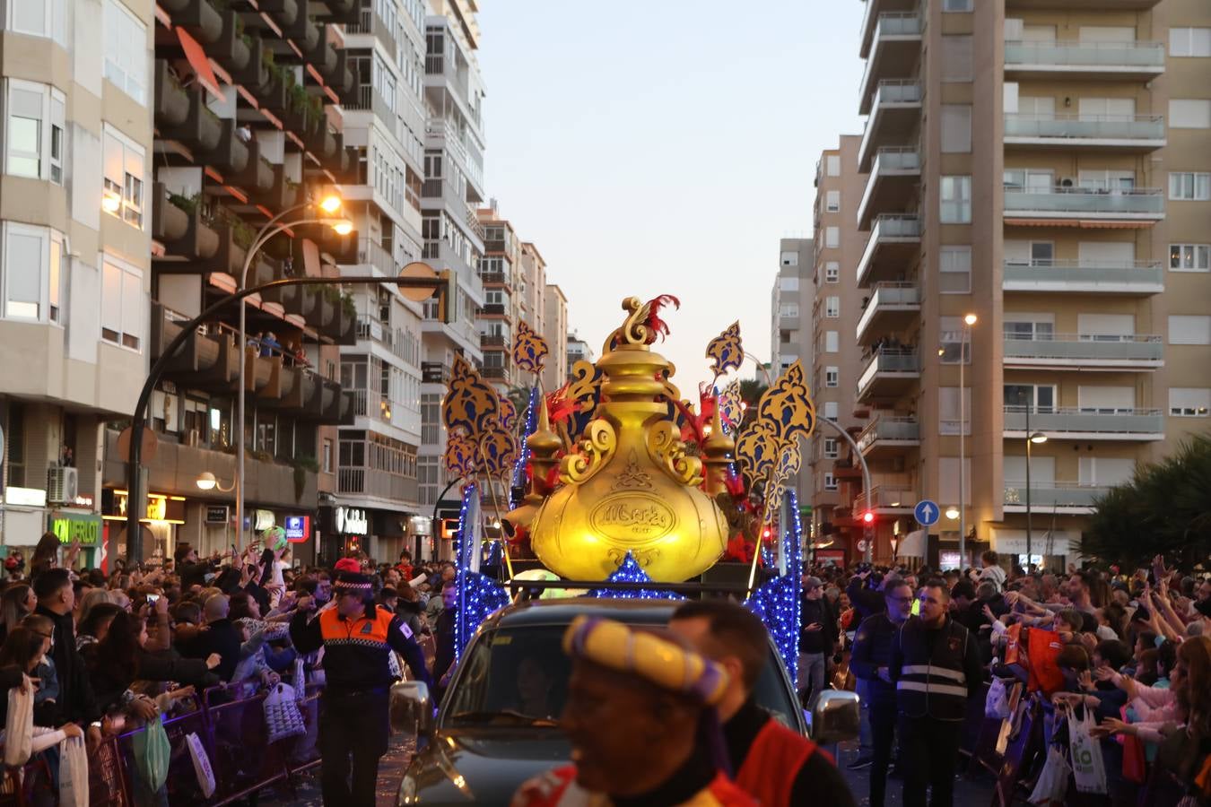 La Cabalgata de los Reyes Magos en Cádiz