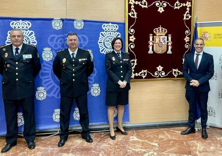 Recepción a los nuevos responsables de la Policía Nacional en Algeciras