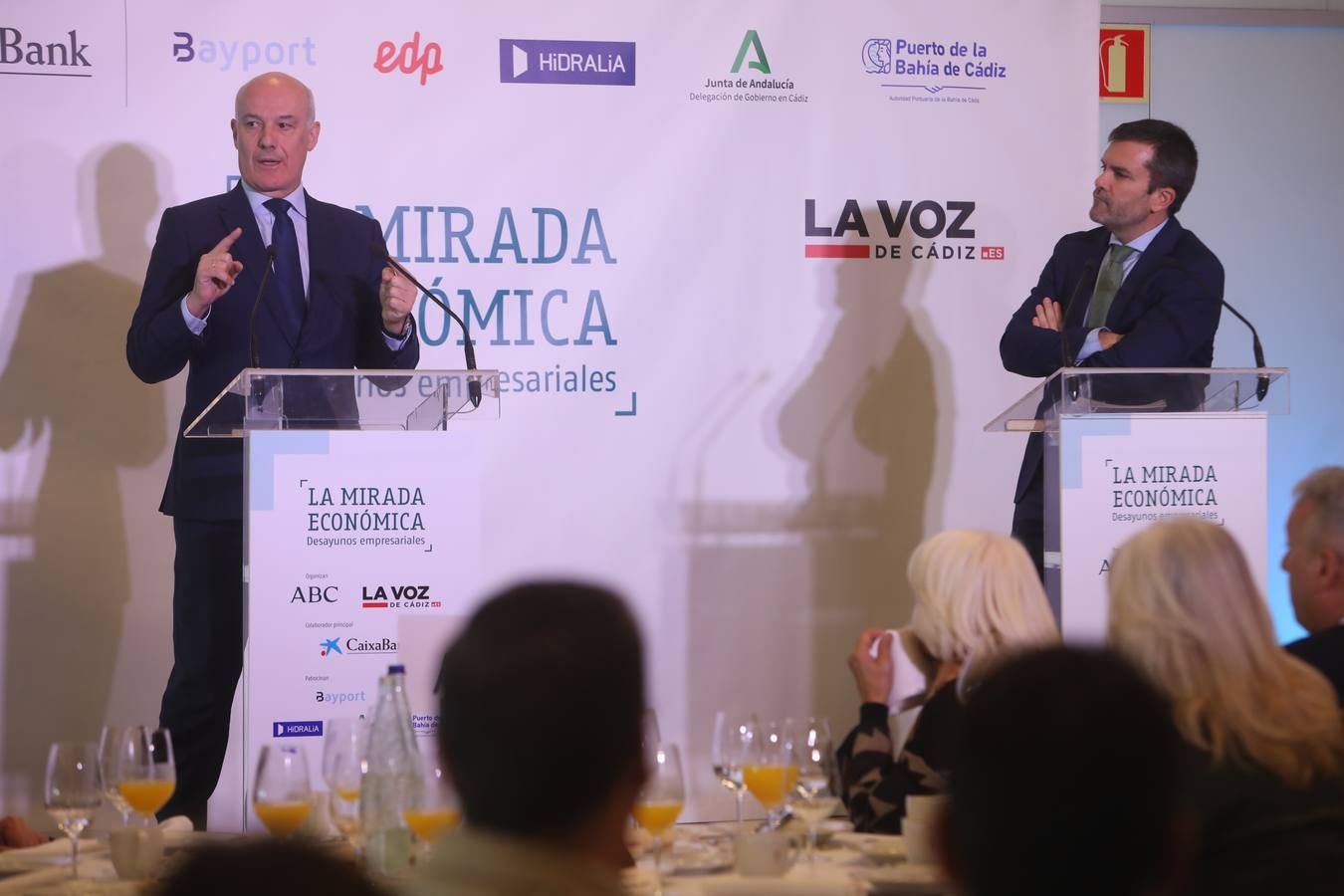 Fotos: Narciso Michavila en la Mirada Económica de ABC y La Voz