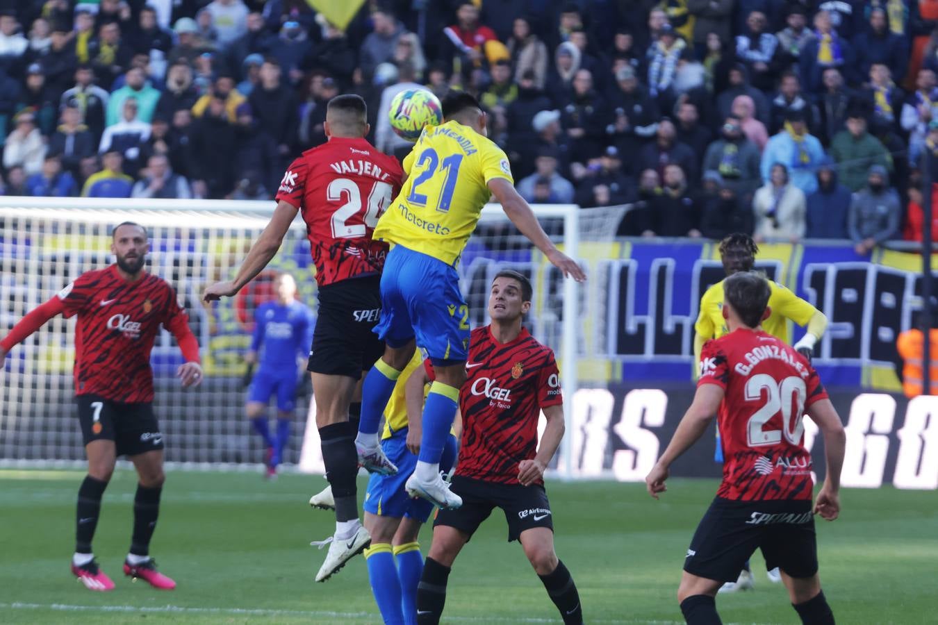 Las imágenes de Cádiz CF-Mallorca en Carranza