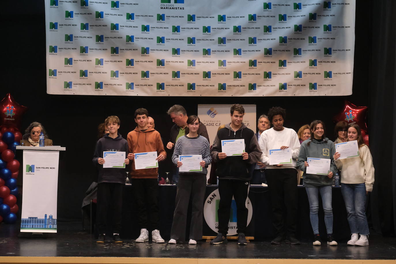 Fotos: Reconocimiento a los alumnos de San Felipe por su trabajo contra el acoso escolar