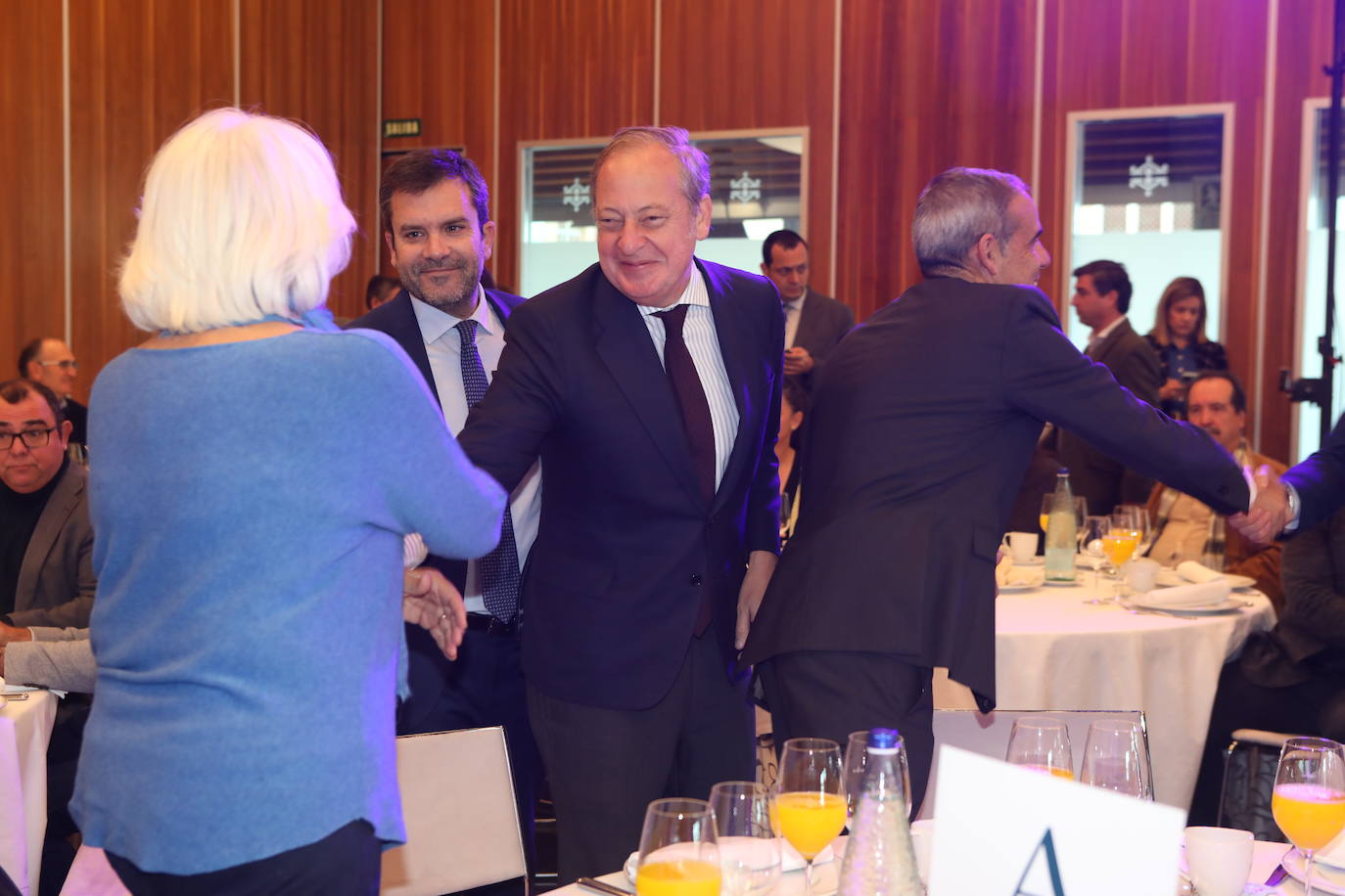 Fotos: El público en la conferencia de la Mirada Económica