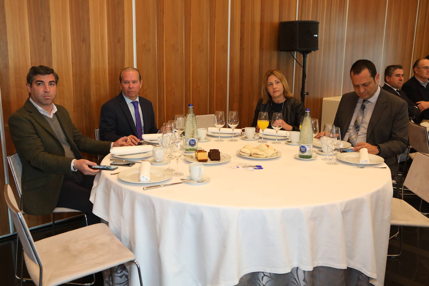 Fotos: El público en la conferencia de la Mirada Económica