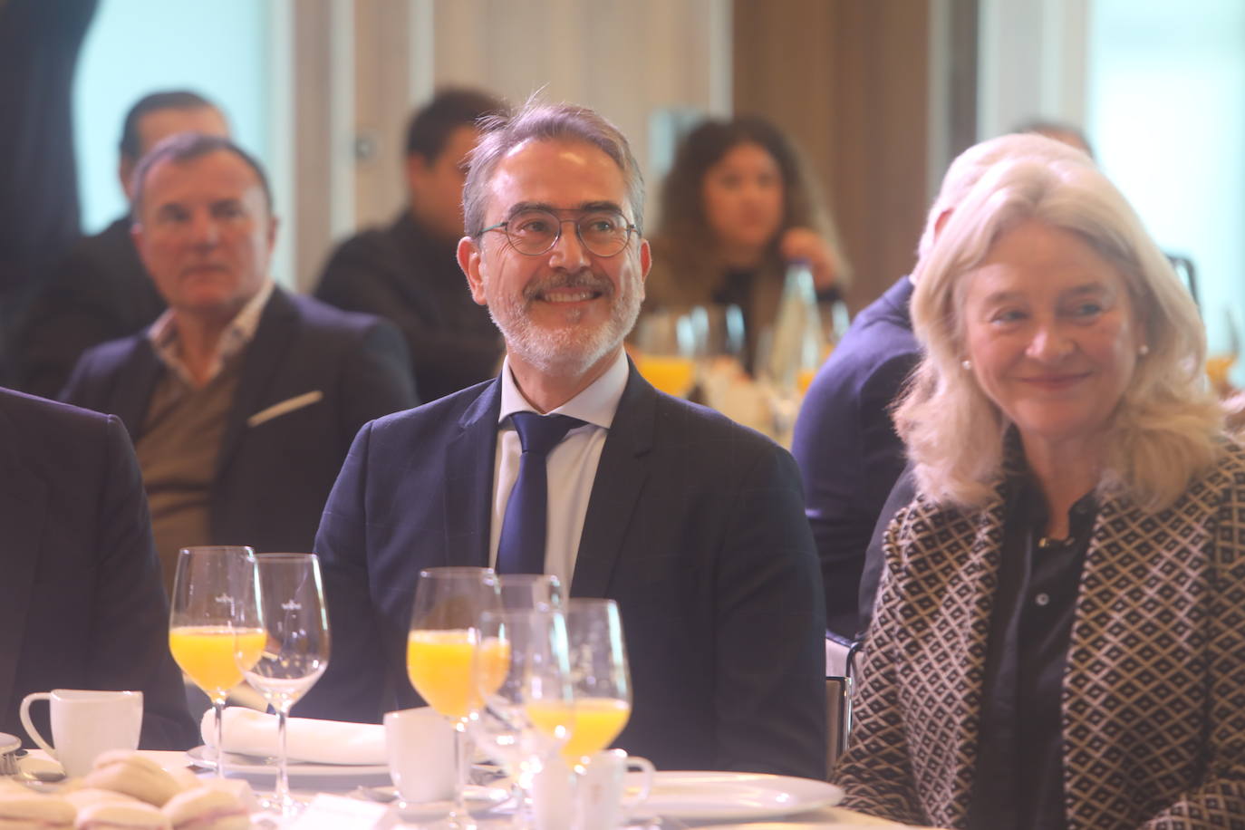 Fotos: El público en la conferencia de la Mirada Económica