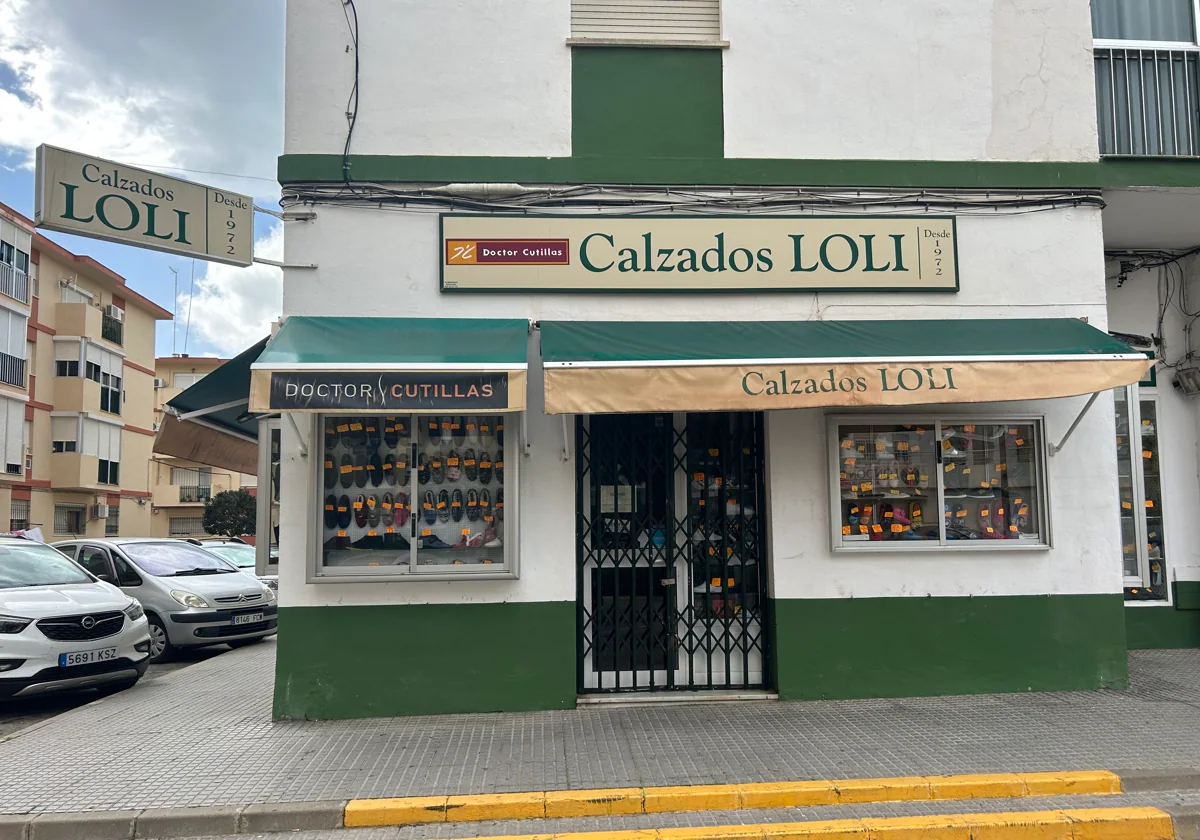 Calzados Loli, uno de los establecimientos con más años de historia en El Puerto