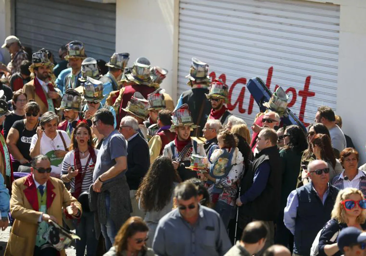 Ambiente en el Carnaval de Cádiz.