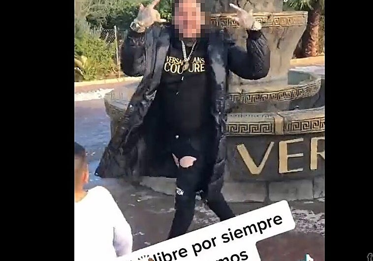 Champán y todo de Versace, la fiesta de un narco de Jerez tras salir de prisión