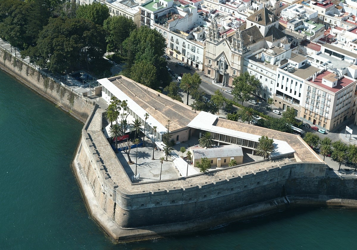 Vistas desde arriba del Baluarte de Candelaria.