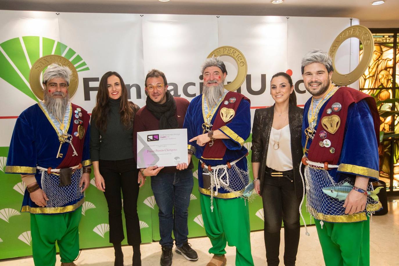 Fotos: La Fundación Unicaja entrega los premios de su concurso de coplas del carnaval gaditano