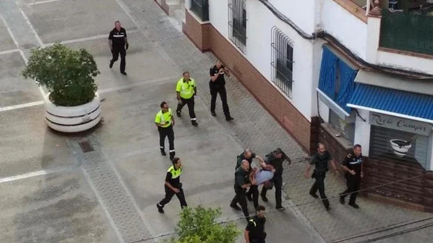 Detención en Sevilla de uno de los implicados.