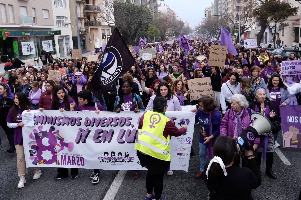 Fotos: Manifestación 8-M en Cádiz
