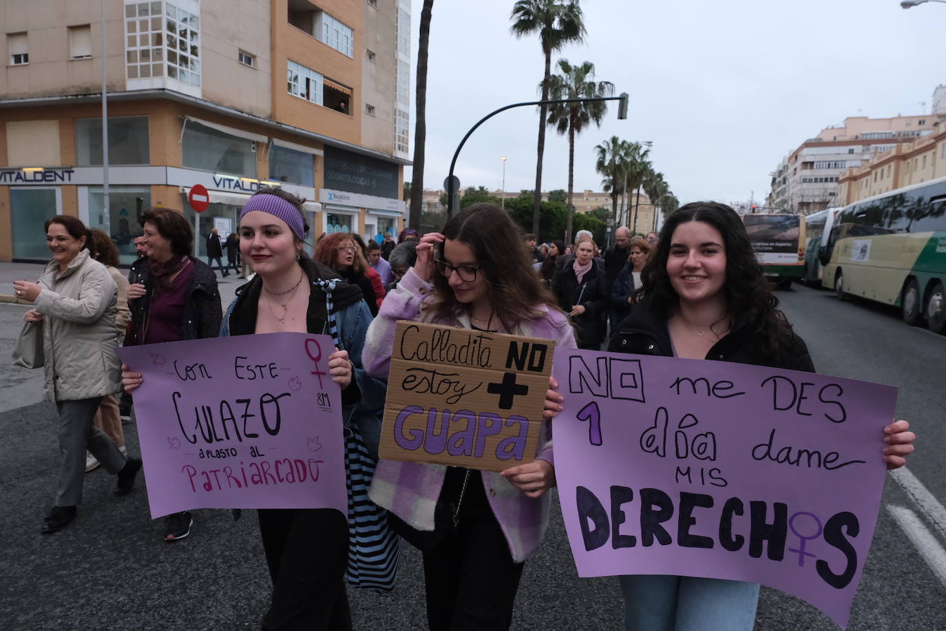 Fotos: Manifestación 8-M en Cádiz