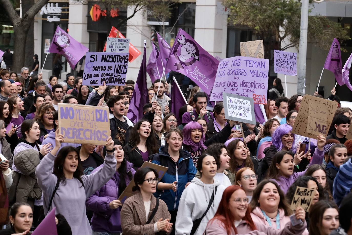 Fotos: Manifestación 8-M en Cádiz