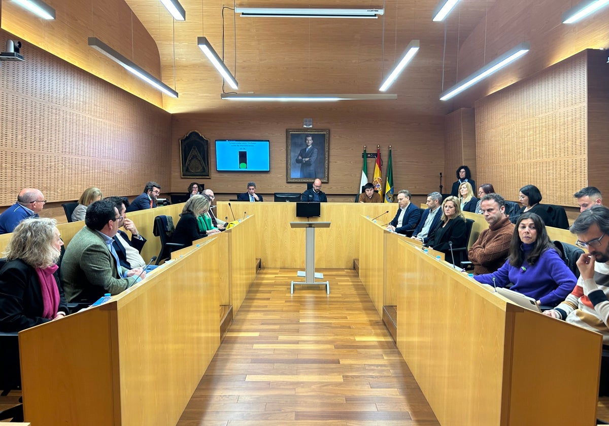 Pleno en el Ayuntamiento de El Puerto