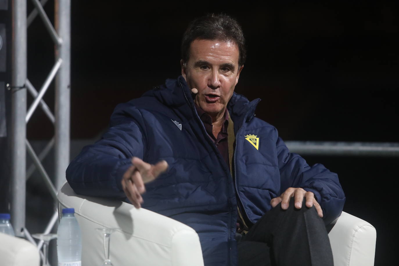 Fotos: José María García y José Ramón de la Morena cerraron el primer día de &#039;Hablamos de fútbol&#039;