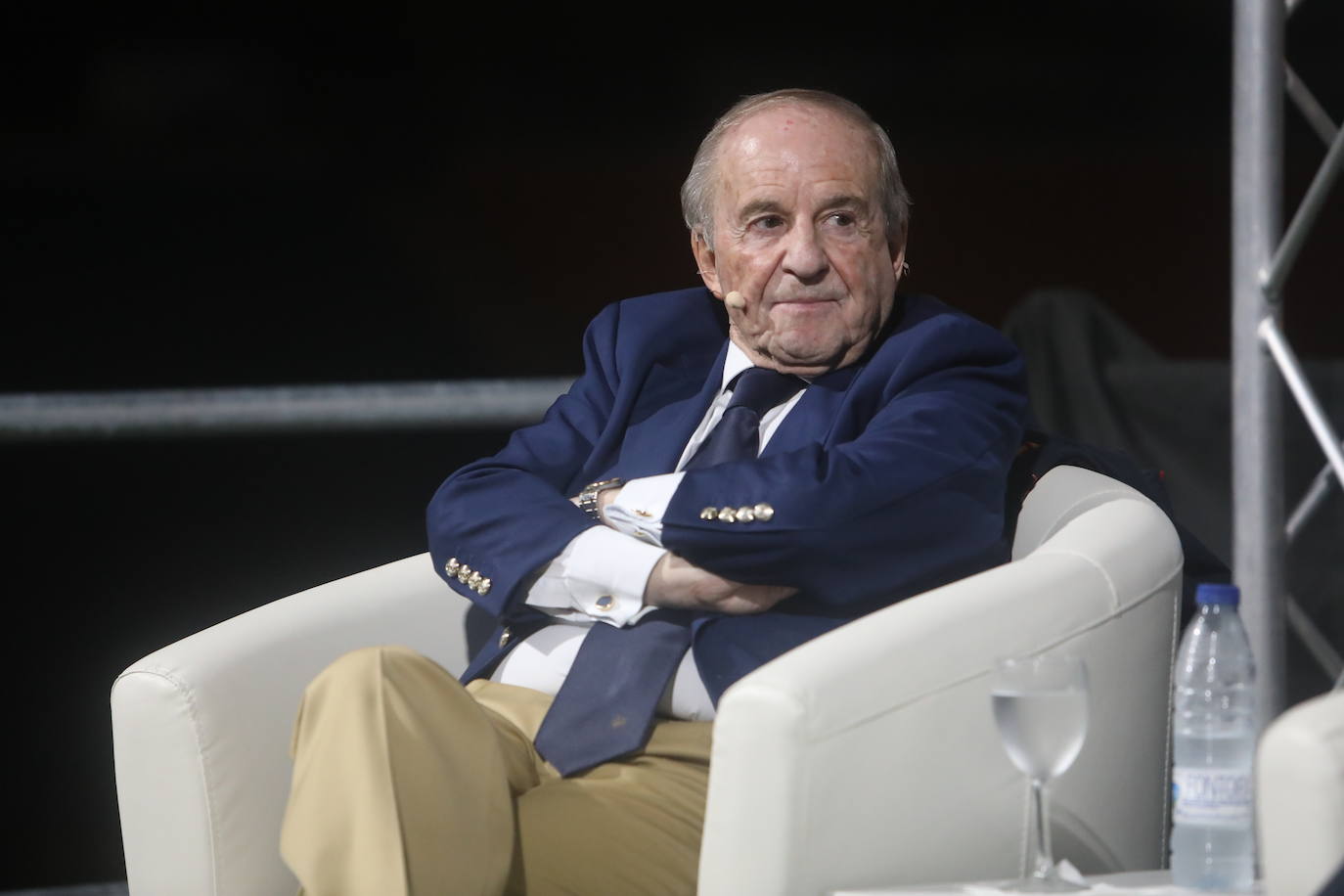 Fotos: José María García y José Ramón de la Morena cerraron el primer día de &#039;Hablamos de fútbol&#039;