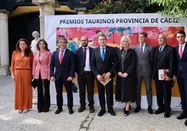 Entrega los II Premios Taurinos de Cádiz