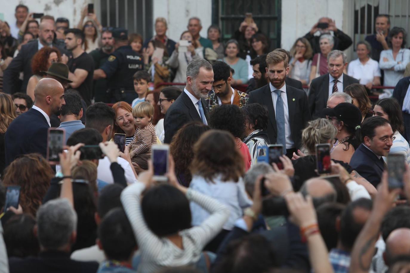 Fotos: Los Reyes asisten al concierto inaugural &#039;Tempo de luz&#039;