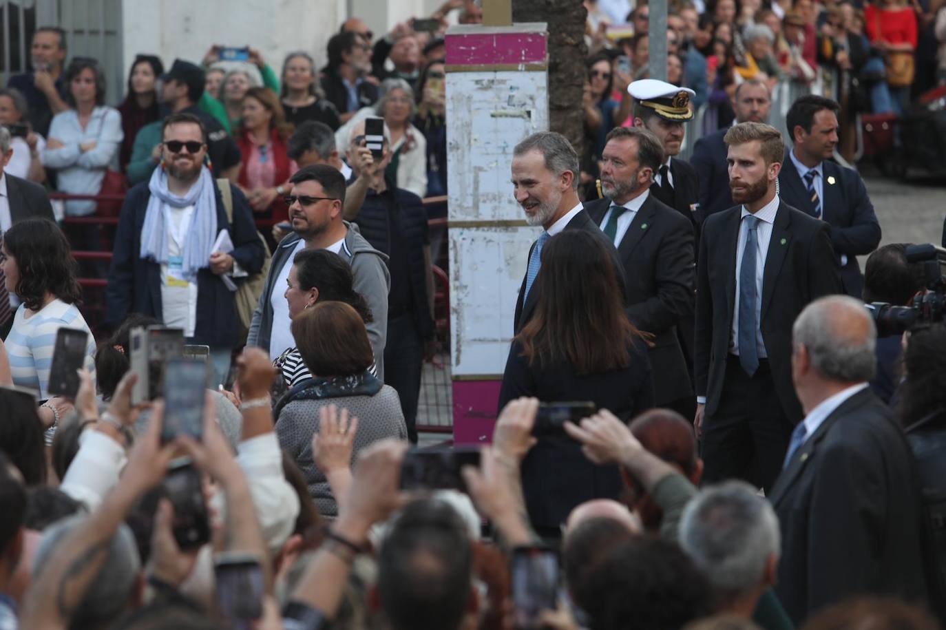 Fotos: Los Reyes asisten al concierto inaugural &#039;Tempo de luz&#039;