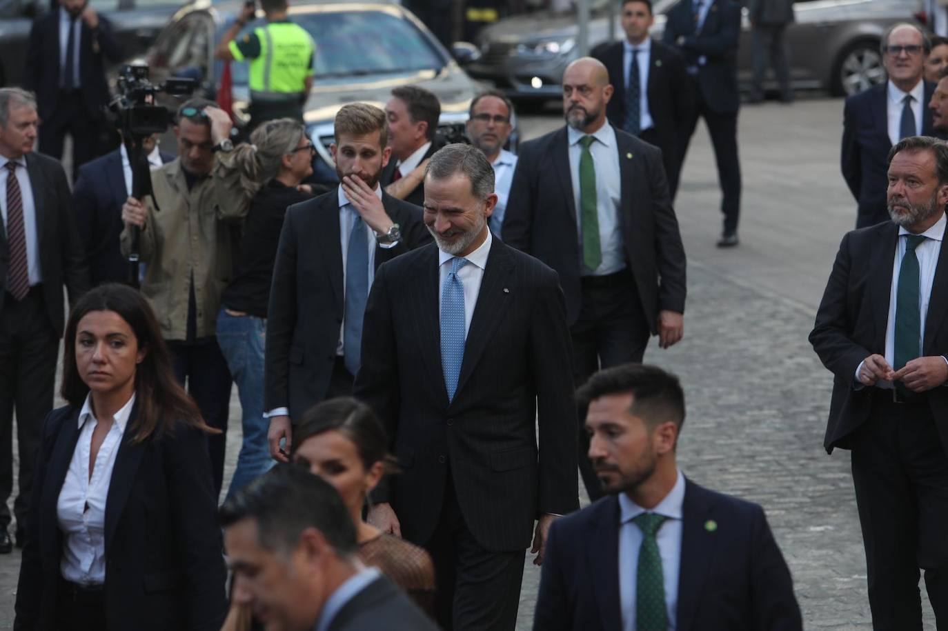 Fotos: Los Reyes asisten al concierto inaugural &#039;Tempo de luz&#039;