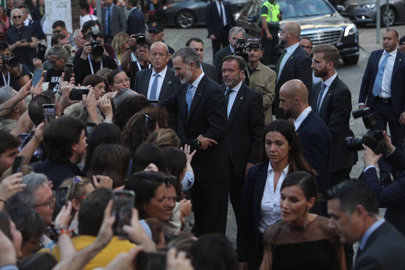 Fotos: Los Reyes asisten al concierto inaugural &#039;Tempo de luz&#039;