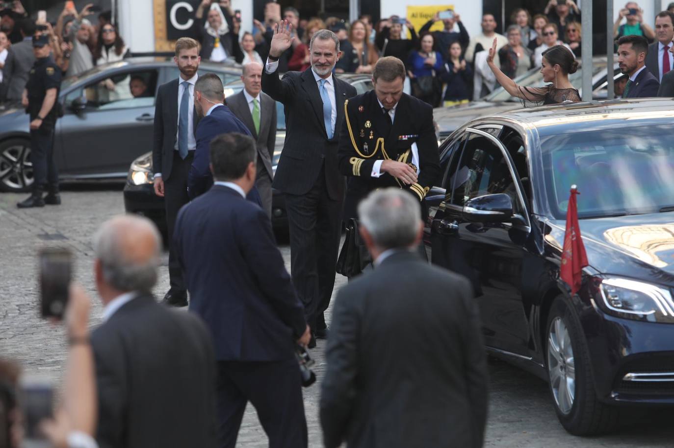 Fotos: Los Reyes asisten al concierto inaugural &#039;Tempo de luz&#039;