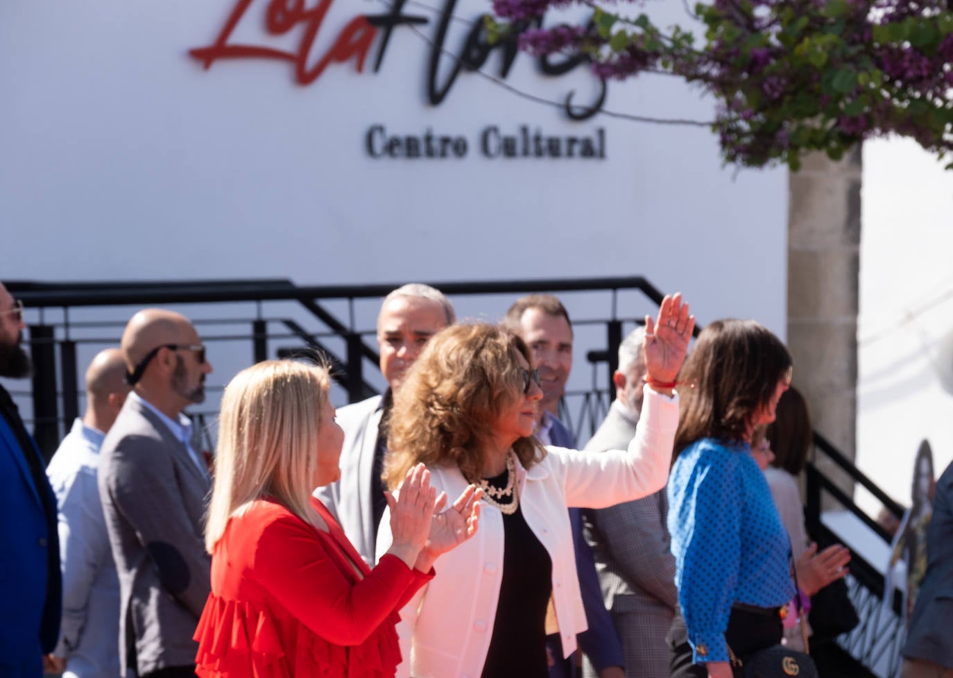 Fotos: La familia Flores inaugura el centro cultural en recuerdo de su madre Lola, &#039;La Faraona&#039;