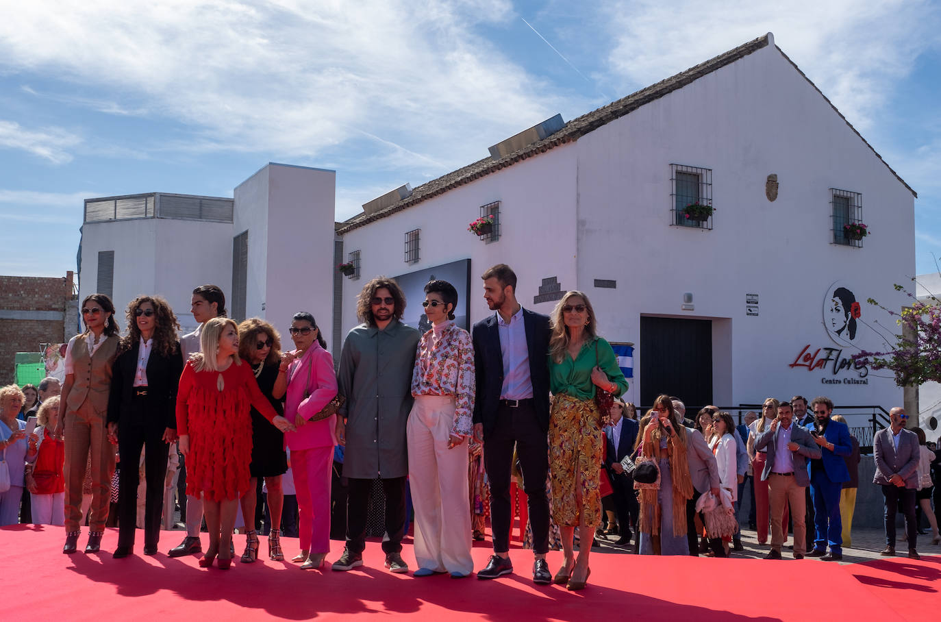 Fotos: La familia Flores inaugura el centro cultural en recuerdo de su madre Lola, &#039;La Faraona&#039;