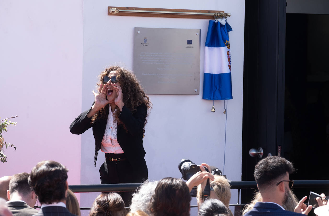 Fotos: La familia Flores inaugura el centro cultural en recuerdo de su madre Lola, &#039;La Faraona&#039;