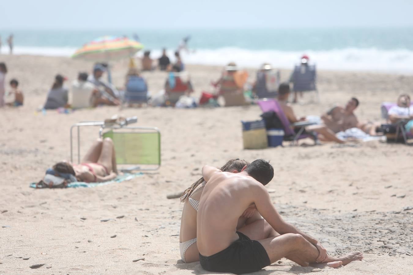 Fotos: Cádiz llena sus playas en Semana Santa