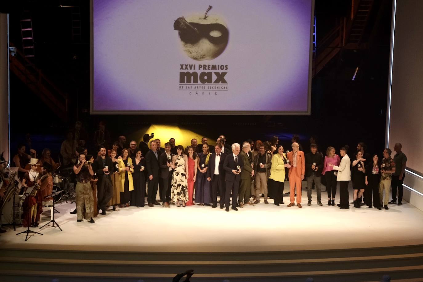 Fotos: Los Premios Max 2023 desde el Gran Teatro Falla de Cádiz