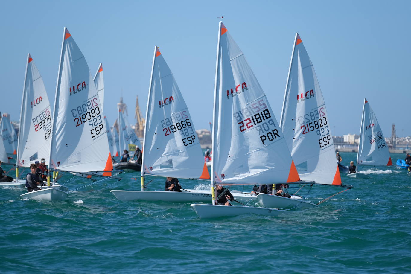 Fotos: Campeonato de Europa de ILCA 4 en Cádiz