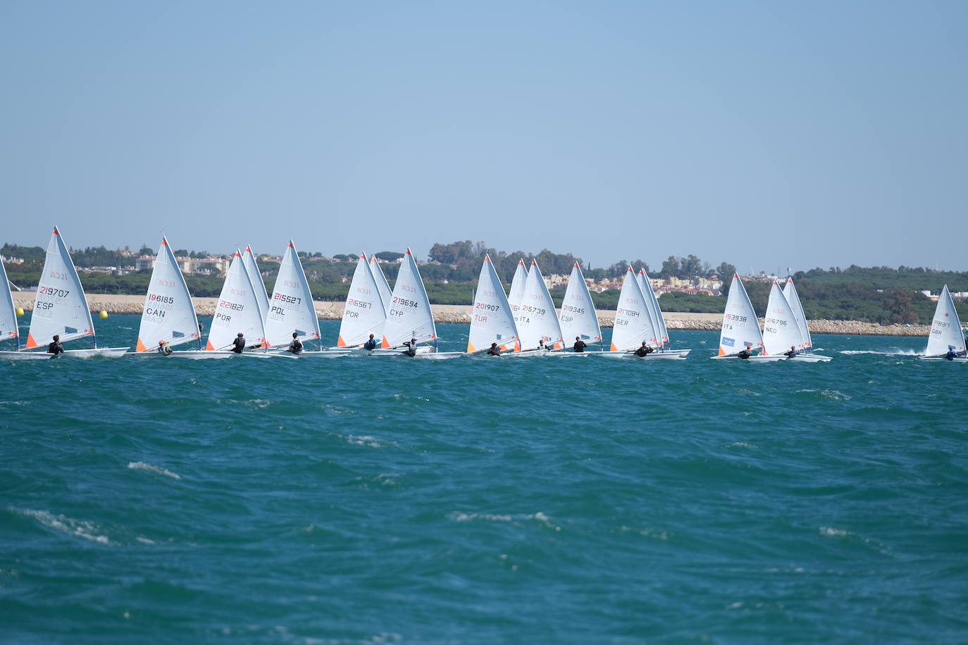 Fotos: Campeonato de Europa de ILCA 4 en Cádiz