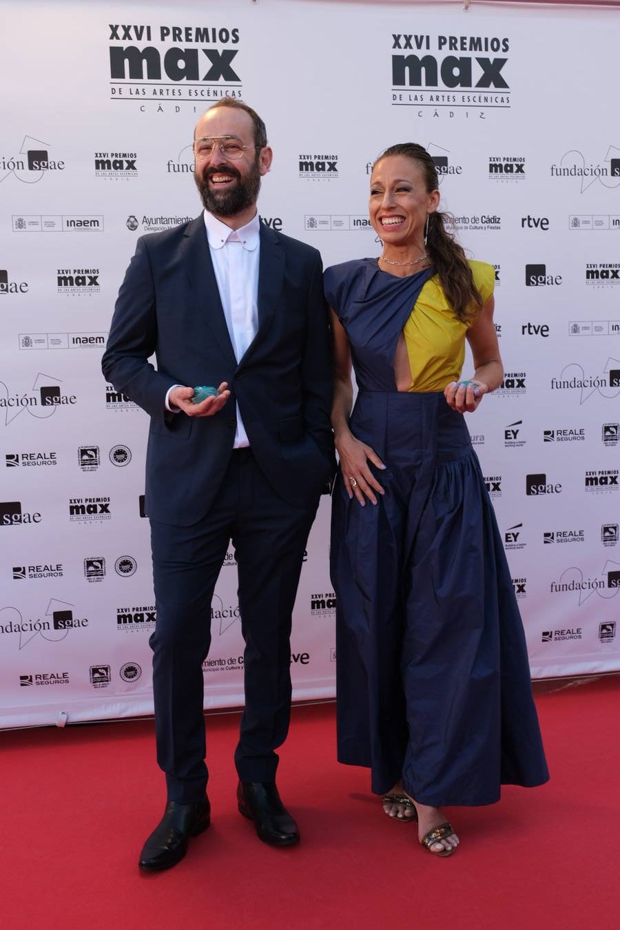 Fotos: La alfombra roja de los premios Max de Teatro en Cádiz (3)