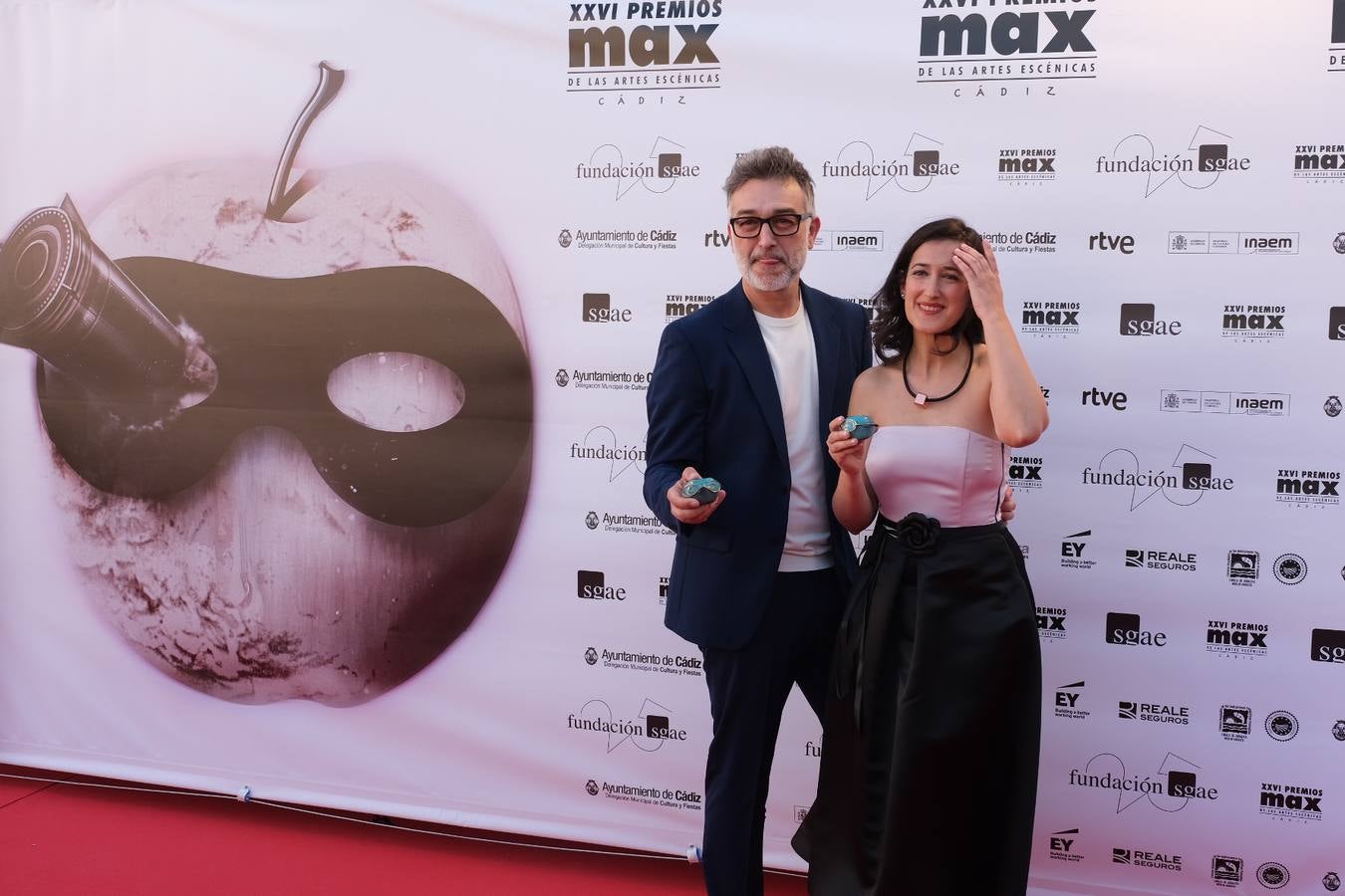 Fotos: la alfombra roja de los Premios Max en Cádiz (4)