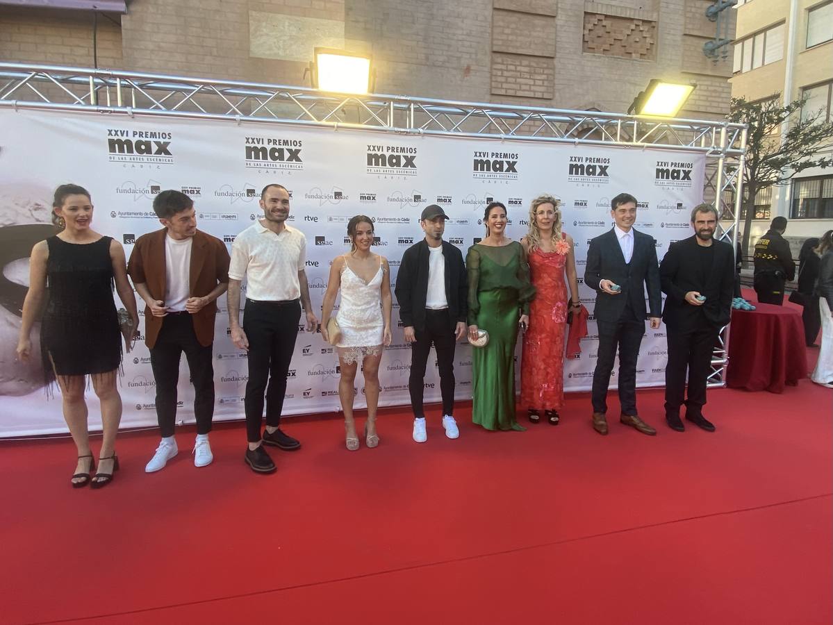 Fotos: la alfombra roja de los Premios Max en Cádiz (4)