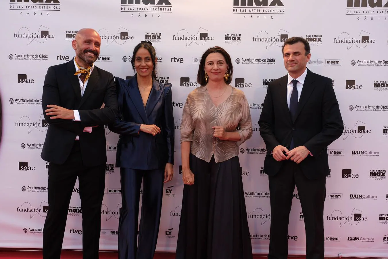 Fotos: La alfombra roja de los Premios Max de Teatro en Cádiz (1)