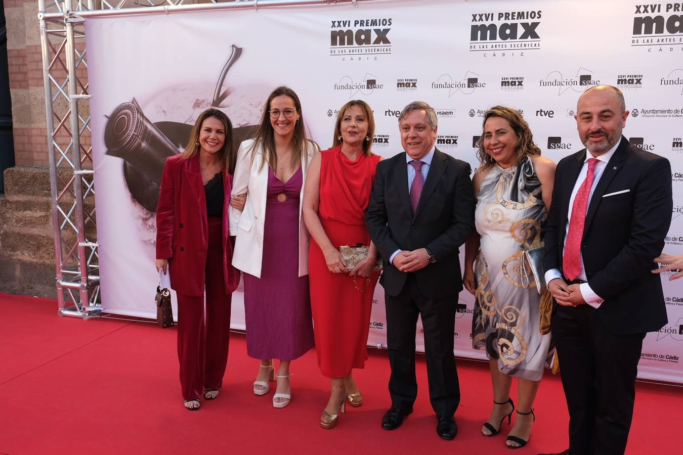 Fotos: La alfombra roja de los Premios Max de Teatro en Cádiz (1)