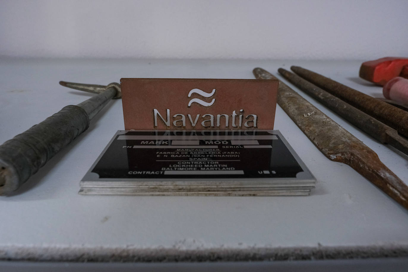 Fotos: Objetos recuperados por los trabajadores de la antigua Bazán de San Fernando