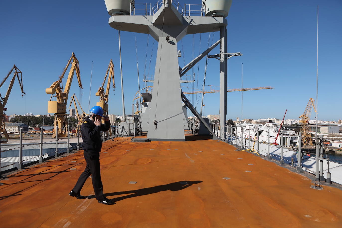 En imágenes: Así son las obras a las que se está sometiendo el portaeronaves &#039;Juan Carlos I&#039;