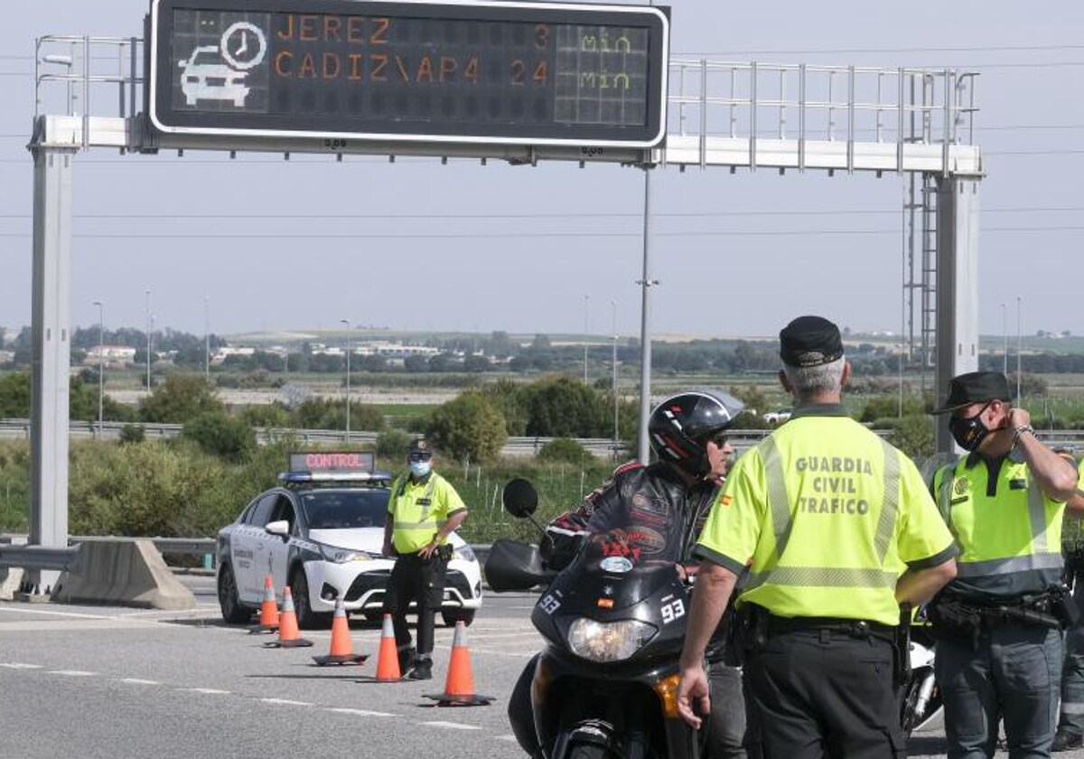 Tráfico activa el operativo especial en carreteras hacia Jerez por el GP de Motociclismo