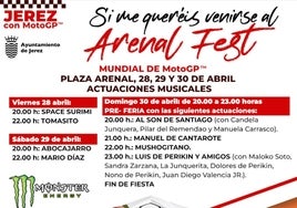 El Arenal Fest cambia de horarios por las altas temperaturas de este fin de semana en Jerez