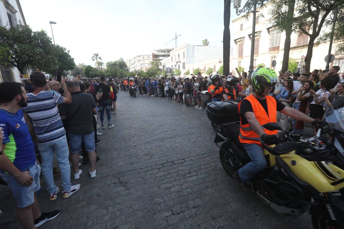 Fotos: Así ha sido la caravana motera en Jerez